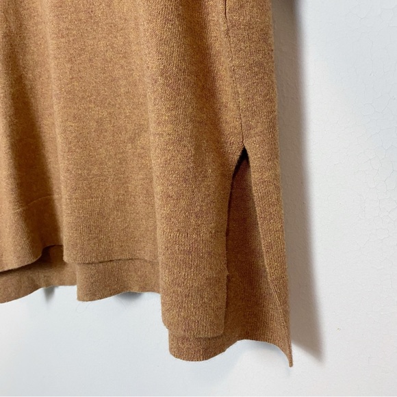 J. Crew Wool Blend V-Neck Tunic Sweater - Picture 8 of 11